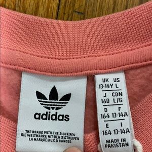 Adidas crewneck sweater.